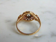 Load image into Gallery viewer, Womens Vintage Estate 14K Yellow Gold Diamond Ring 2.3g E1437