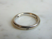 Load image into Gallery viewer, Womens Vintage Estate 14K White Gold Diamond Ring 4.8g E1450