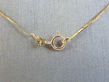 Load image into Gallery viewer, WOMENS VINTAGE ESTATE 14K GOLD NECKLACE W/ DIAMOND HEART PENDANT 5.3g  E1453
