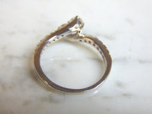 Load image into Gallery viewer, Womens 14k White Gold Diamond Engagement Ring 3.8g E1464