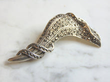 Load image into Gallery viewer, Womens Vintage Estate Sterling Silver Floral Lily Brooch 17.1g E1539
