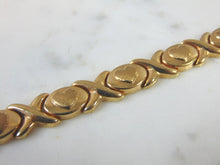 Load image into Gallery viewer, Womens Vintage Estate 10K Yellow Gold Heart Bracelet, 13.4g E1699