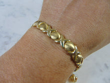 Load image into Gallery viewer, Womens Vintage Estate 10K Yellow Gold Love Bracelet, 16.0g E1798