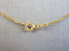 Load image into Gallery viewer, Womens Vintage Estate 14K Yellow Gold Necklace w/ Heart Pendant 6.4g E1824