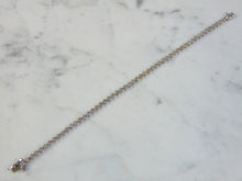 Load image into Gallery viewer, Womens Vintage Estate 14K White Gold Diamond Tennis Bracelet 7.4g E1877