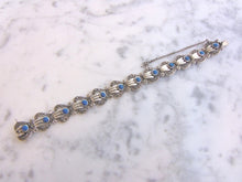 Load image into Gallery viewer, Womens Vintage Estate Sterling Silver Bracelet w/ Turquoise 31.6g E1904