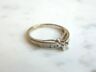 Load image into Gallery viewer, Womens Vintage Estate 10K White Gold Ring Diamond Ring, 2.4g, E1923