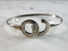 Load image into Gallery viewer, Womens Vintage Estate Sterling Silver Modernist Cuff Bracelet 11.9g E1924