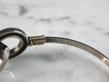 Load image into Gallery viewer, Womens Vintage Estate Sterling Silver Modernist Cuff Bracelet 11.9g E1924