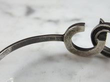 Load image into Gallery viewer, Womens Vintage Estate Sterling Silver Modernist Cuff Bracelet 11.9g E1924