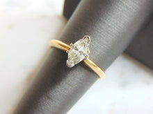 Load image into Gallery viewer, Womens Vintage Estate 14K Gold Marquise Diamond Engagement Ring  2.6g E1936