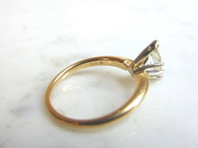 Load image into Gallery viewer, Womens Vintage Estate 14K Gold Marquise Diamond Engagement Ring  2.6g E1936
