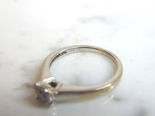 Load image into Gallery viewer, Womens Vintage Estate 10K White Gold Ring Diamond Ring, 2.9g E1982