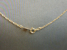 Load image into Gallery viewer, Womens 14k Gold Necklace w/ Religious Crucifix Cross Diamond Pendant 3.9g E2016