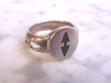 Load image into Gallery viewer, Vintage Estate Sterling Silver Up Down Arrow Ring, 4.8g  E2062
