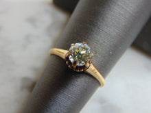 Load image into Gallery viewer, Womens Vintage Estate 14k Gold Diamond Engagement Ring 1.7g #E2071