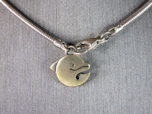 Load image into Gallery viewer, Womens Vintage Estate Sterling Silver Modernist Necklace 13.4g E2081