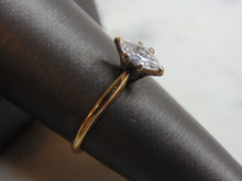 Load image into Gallery viewer, Womens Vintage Estate 14K Yellow Gold Marquise Diamond Engagement Ring  2.0g #E2084