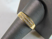Load image into Gallery viewer, Mens Vintage Estate 10K Yellow Gold Modernist Ring 2.5g E2201
