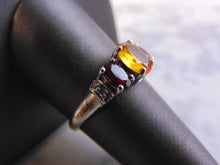Load image into Gallery viewer, Womens Vintage Estate 14K Gold Multi Stone Diamond Ring, 3.8g E2244