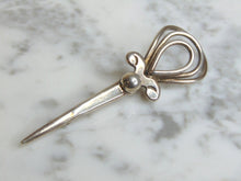 Load image into Gallery viewer, Womens Vintage Estate Sterling Silver Brooch W/ Modern Design 10.8g E2262