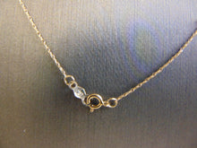 Load image into Gallery viewer, Womens Vintage Estate 14K Gold Multi Stone Heart Pendant w/ Necklace 2.3g E2263