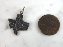 Load image into Gallery viewer, Womens Vintage Estate Sterling Silver State of Texas Charm 1.9g E2309