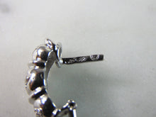 Load image into Gallery viewer, Womens Vintage Estate 18K White Gold Diamond Earrings 6.4g E2371