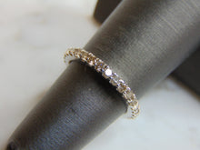 Load image into Gallery viewer, Womens Vintage Estate 14K White Gold Diamond Ring 2.7g E2386