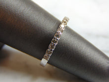 Load image into Gallery viewer, Womens Vintage Estate 14K White Gold Diamond Ring 2.7g E2386