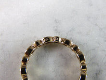 Load image into Gallery viewer, Womens Vintage Estate 14K Yellow Gold CZ Ring 2.3g E2437