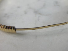 Load image into Gallery viewer, Womens Vintage Estate 14K Yellow Gold Bangle Bracelet 6g E2450