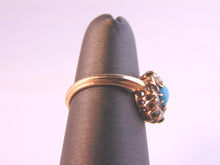 Load image into Gallery viewer, Womens Vintage Estate 14K Yellow Gold Diamond Ring 2.8g E2454