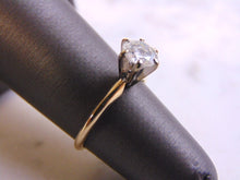 Load image into Gallery viewer, Womens Vintage Estate 14k Gold Solitaire Diamond Ring 1.8g E2486