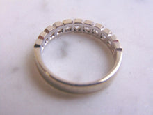 Load image into Gallery viewer, WOMENS VINTAGE ESTATE 14K WHITE GOLD DIAMOND RING 3.1g E2493