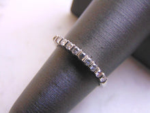 Load image into Gallery viewer, WOMENS VINTAGE ESTATE PLATINUM DIAMOND RING 2.9g E2495