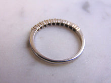 Load image into Gallery viewer, WOMENS VINTAGE ESTATE PLATINUM DIAMOND RING 2.9g E2495