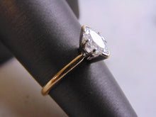 Load image into Gallery viewer, Womens Vintage Estate 14K Yellow Gold Marquise Diamond Engagement Ring  2.5g E2497