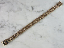 Load image into Gallery viewer, Womens Vintage Estate 14K Yellow Gold Bracelet 33.8g E2502