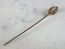 Load image into Gallery viewer, Womens Vintage Estate 14k Yellow Gold Gemstone Pin 1.4g E2512