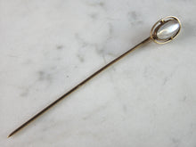 Load image into Gallery viewer, Womens Vintage Estate 14k Yellow Gold Gemstone Pin 1.4g E2512