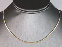 Load image into Gallery viewer, Womens Vintage Estate 14K Yellow Gold Necklace 6.6g E2518