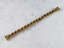Load image into Gallery viewer, Womens Vintage Estate 18K Yellow Gold Mesh Bracelet 22.3g E2529