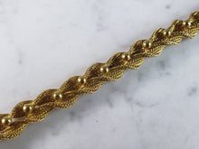 Load image into Gallery viewer, Womens Vintage Estate 18K Yellow Gold Mesh Bracelet 22.3g E2529