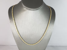 Load image into Gallery viewer, Vintage Estate Michael Anthony 14K Yellow Gold Rope Necklace 15.0g E2535