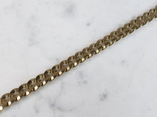 Load image into Gallery viewer, Mens Vintage Estate 14K Yellow Gold Italian Chain Bracelet 15.6g E2536