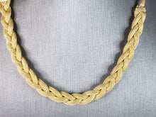Load image into Gallery viewer, Womens Vintage Estate 14K Yellow Gold Mesh Necklace 17.8g E2538