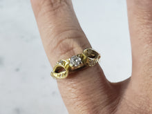 Load image into Gallery viewer, Womens Vintage Estate 14k Gold Diamond Ring 5.1g E2545
