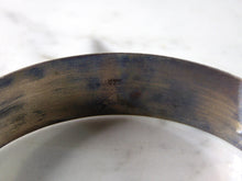 Load image into Gallery viewer, Womens Vintage Estate Sterling Silver Etched Cuff Bracelet 19.6g E2563