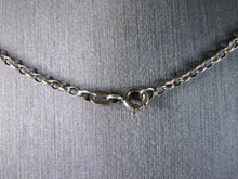 Load image into Gallery viewer, Womens Vintage Estate Sterling Silver Gem Stone Necklace 5.4g E2575